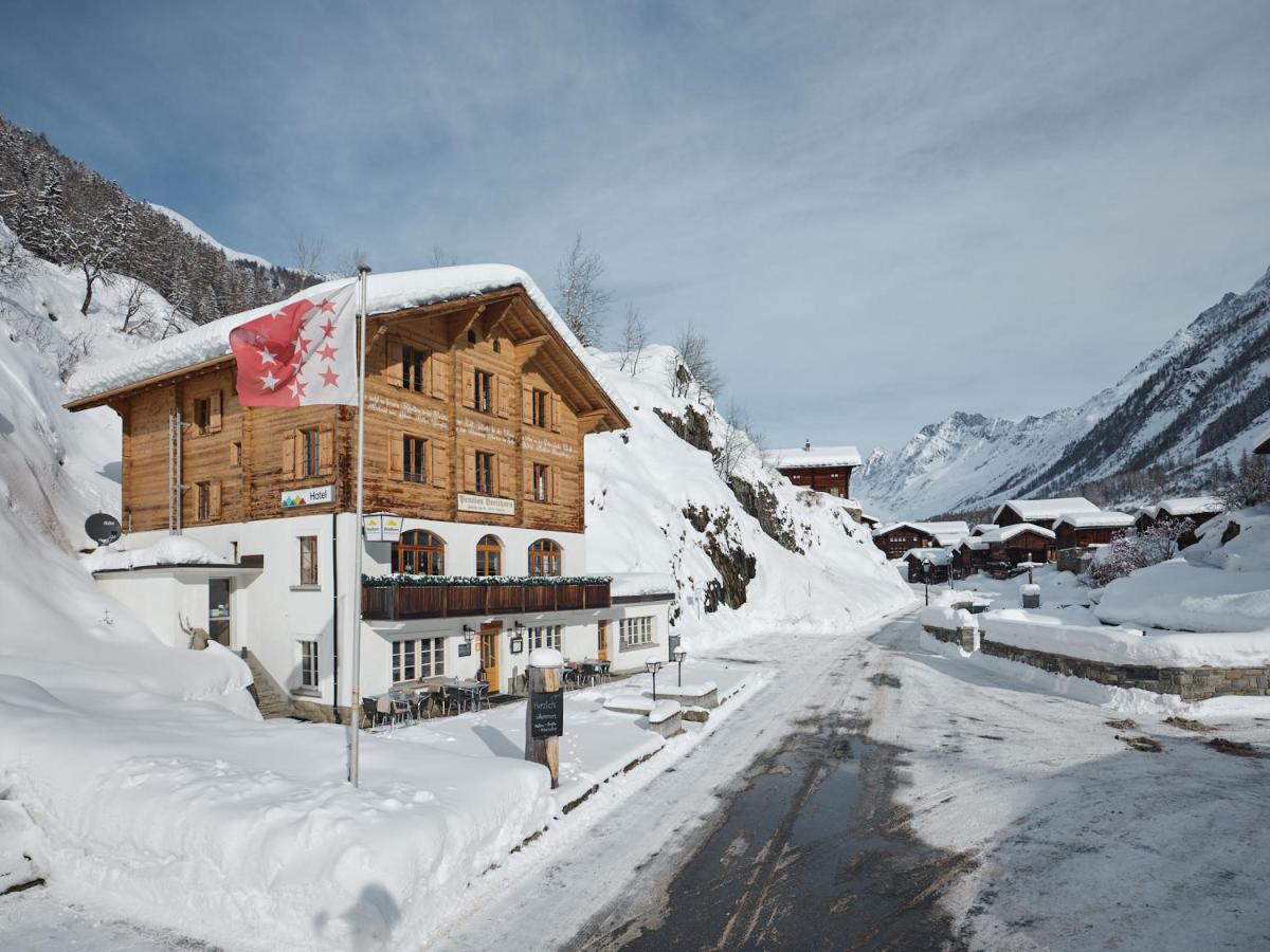 Hotel Breithorn Blatten  Eksteriør billede