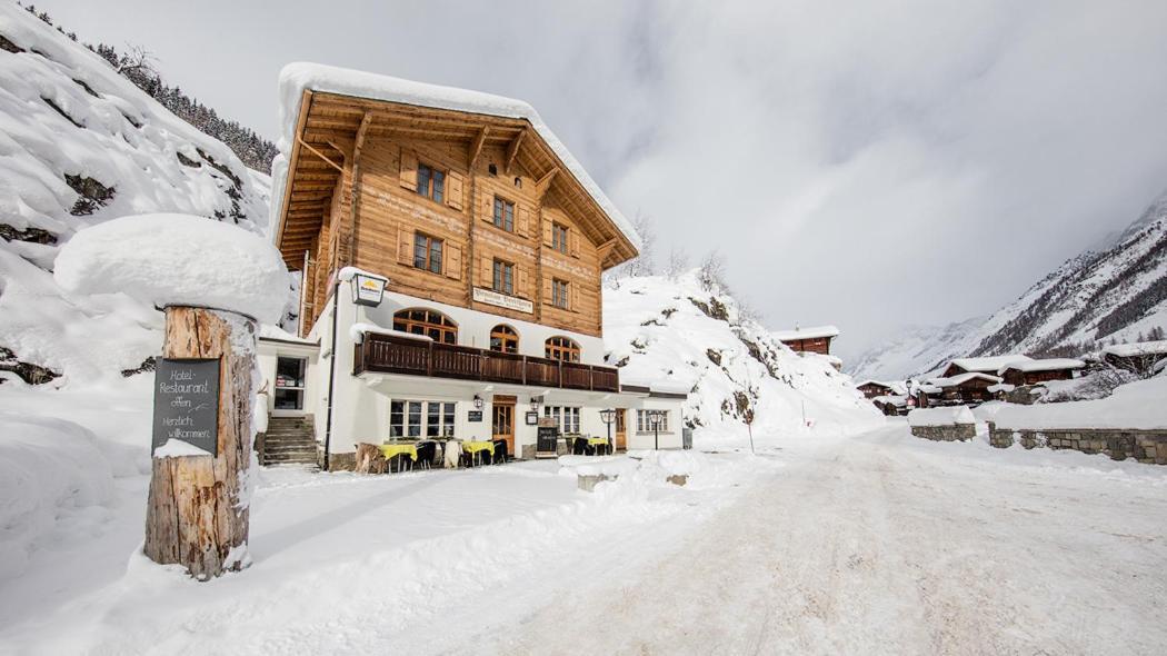 Hotel Breithorn Blatten  Eksteriør billede